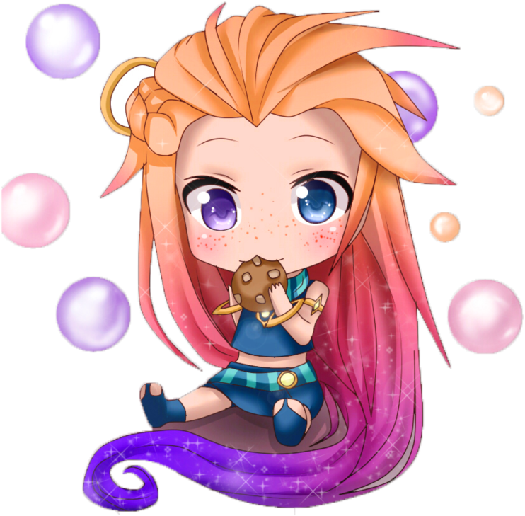 Melhorou Bastante - League Of Legends Zoe Png (750x735), Png Download