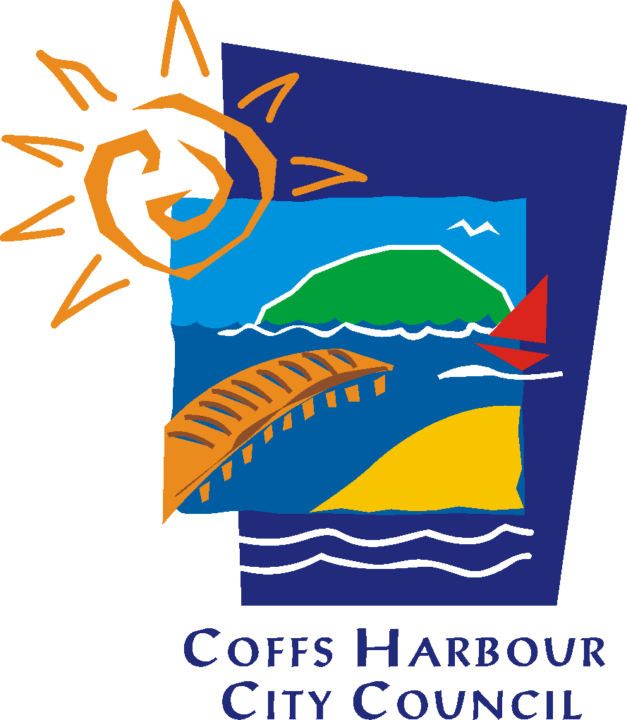 Coffs Harbour City Council Logo (889x1020), Png Download