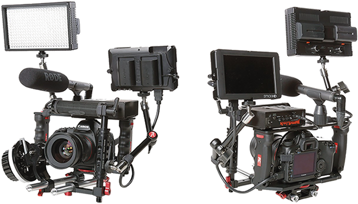 P&c Gb-2 Video Gear Cage - Dslr Cage (900x456), Png Download