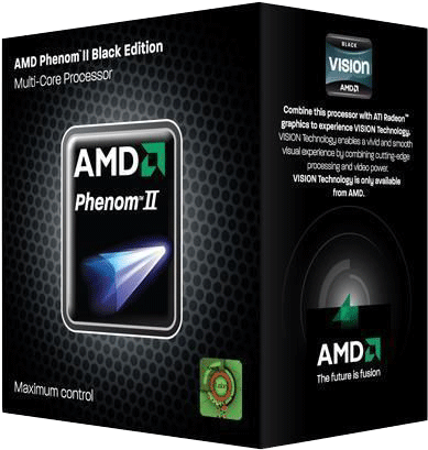 Amd Phenom Ii X4 - Amd Phenom Ii Black Edition (640x480), Png Download