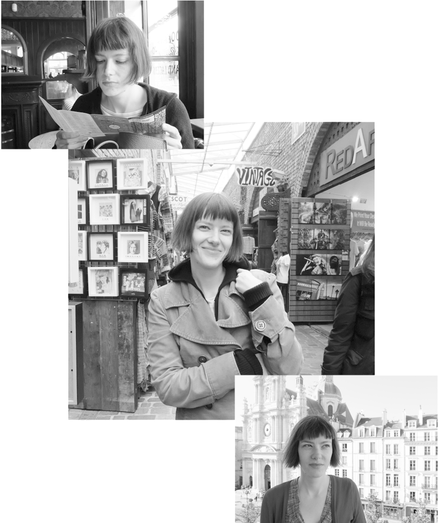 Michele Collage - Monochrome (1000x1063), Png Download