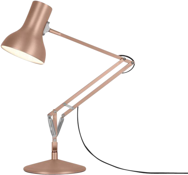 Type 75™ Mini Desk Lamp Metallic - Anglepoise Lamp (900x900), Png Download