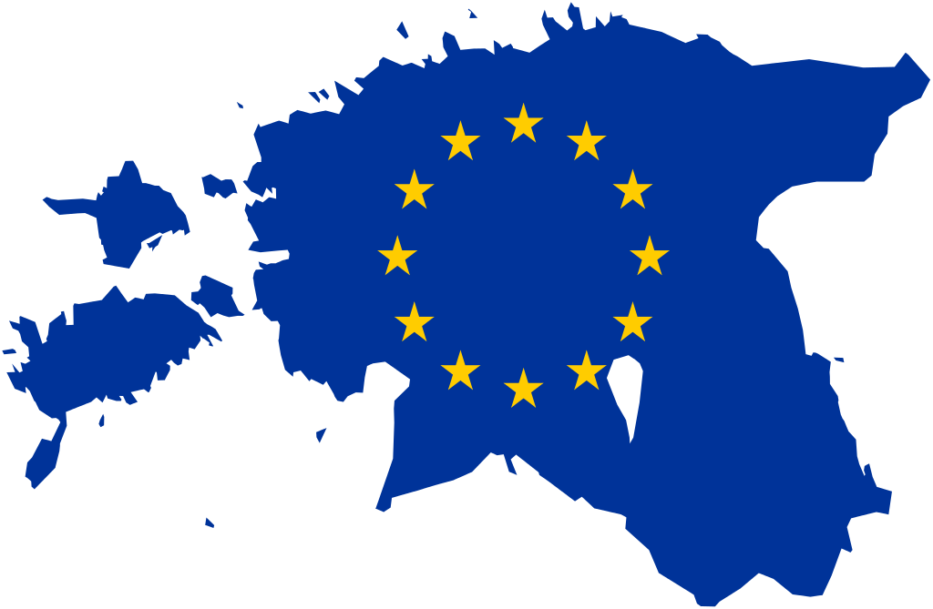 Estonia Map Svg (1024x669), Png Download