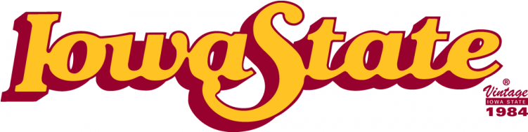 Iowa State Cyclones Iron On Stickers And Peel-off Decals - Calligraphy (750x930), Png Download