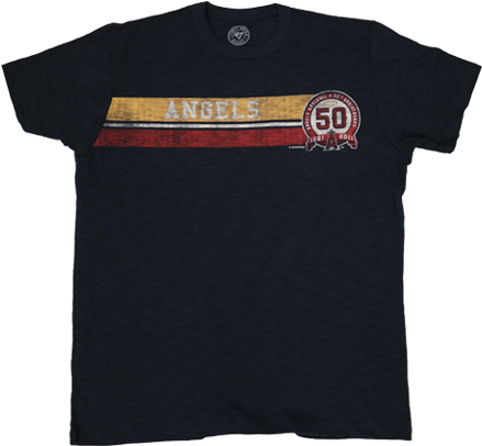Los Angeles Angels Of Anaheim 50th Bp T-shirt - Active Shirt (500x667), Png Download