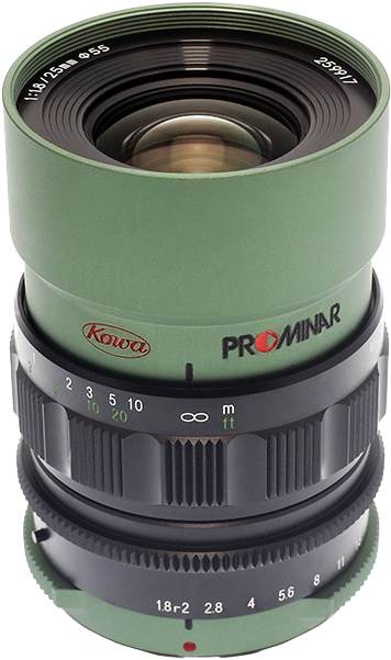Kowa Prominar 25mm F1 - Teleconverter (557x700), Png Download