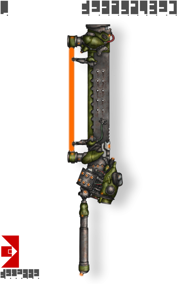 Grineergreatsword Zpse9cd9ad8 - Lever (662x1024), Png Download