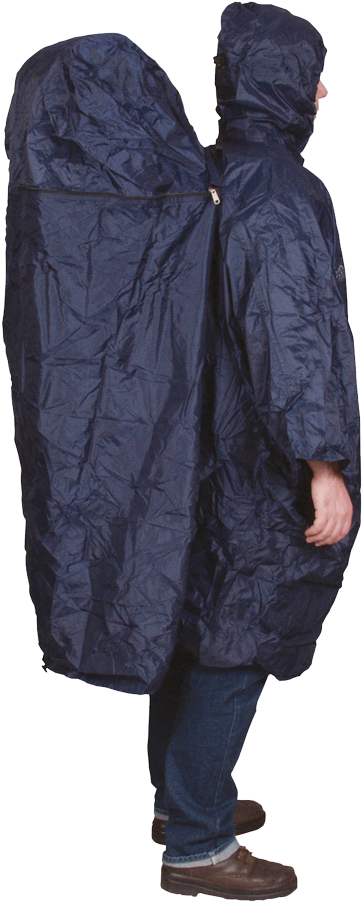 Poncho Para Lluvia Con Extensión Mochila - Regnslag Stort (1000x1000), Png Download