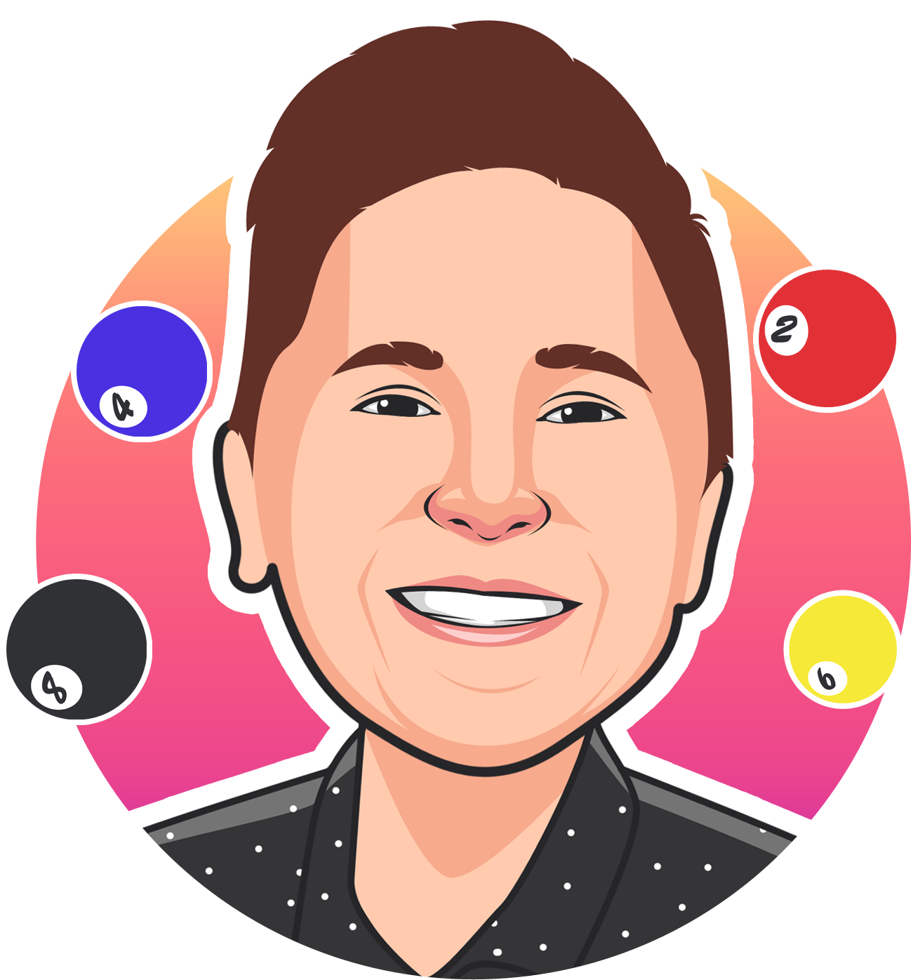 Ali Hall - Illustration (2000x2000), Png Download