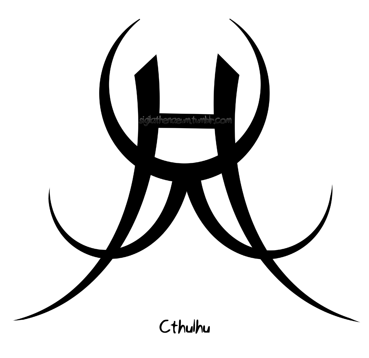 “cthulhu” Sigil Sigil Masterlist / Ko-fi (1250x1250), Png Download