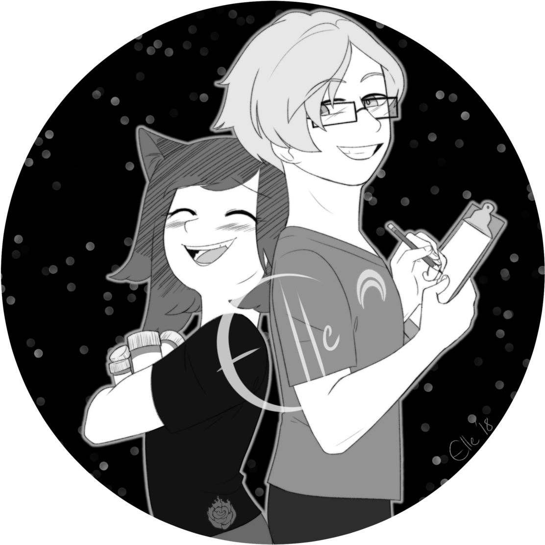 Fan Art[ellie-strations] Lancaster - Cartoon (1280x1157), Png Download