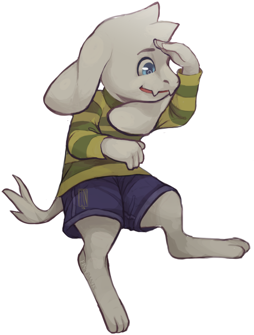Asriel Weight Gain Undertale (1024x1365), Png Download