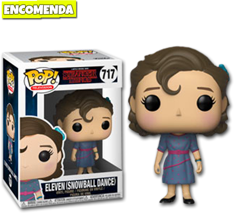 Stranger Things - Eleven - Funko Pop Stranger Things (800x800), Png Download