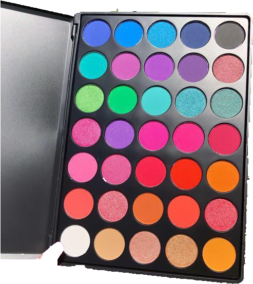 Kaleidoscope Eyes - 35b Morphe Palette Looks (600x600), Png Download