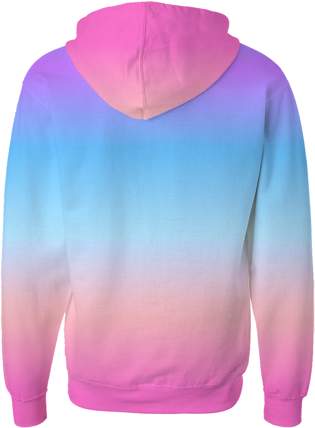 Pastel Atmosphere Zip Up Hoodie - Hoodie (783x1024), Png Download