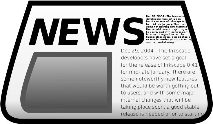 A Newly Created Database Of New Yorkers Deemed Too - News Paper Clipart (744x438), Png Download
