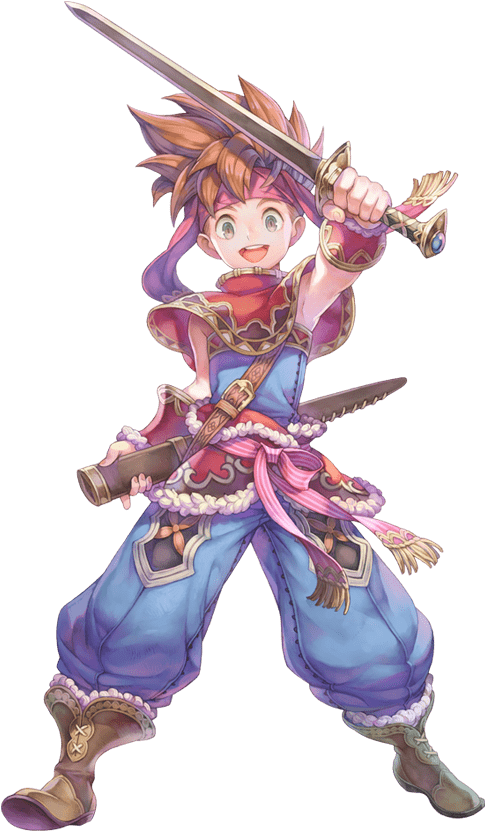 Secret Of Mana - Randi Secret Of Mana Characters (582x885), Png Download