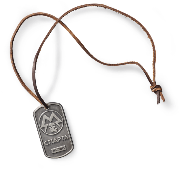 Authentic Spartan Order Dog - Metro Exodus Spartan Collector's Edition (612x612), Png Download