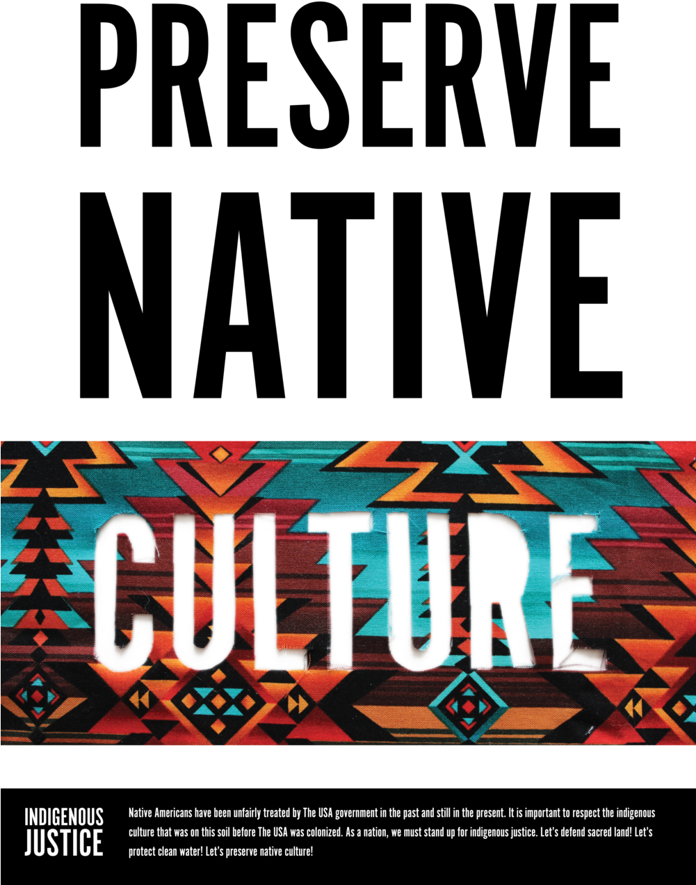Indigenousjusticeposters (1000x1333), Png Download
