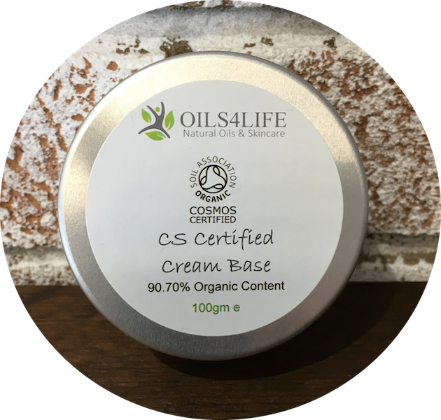 Cosmos Certified Cream Base - Circle (630x600), Png Download