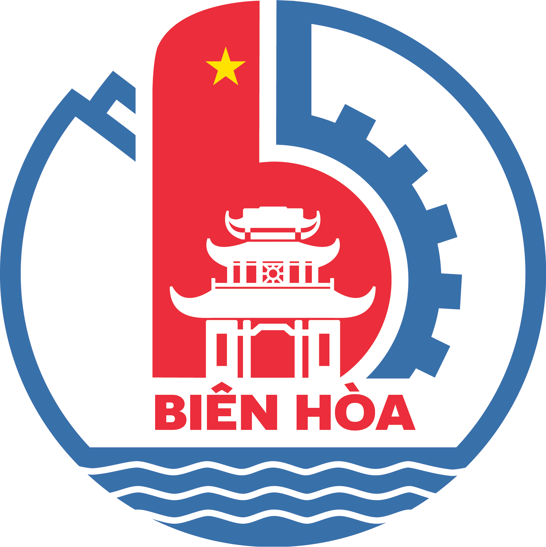 Emblem Of Bienhoa City - Biên Hòa (1760x1761), Png Download