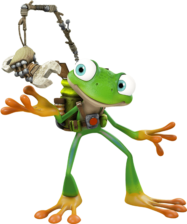 Download - Tree Fu Tom Frog (640x770), Png Download