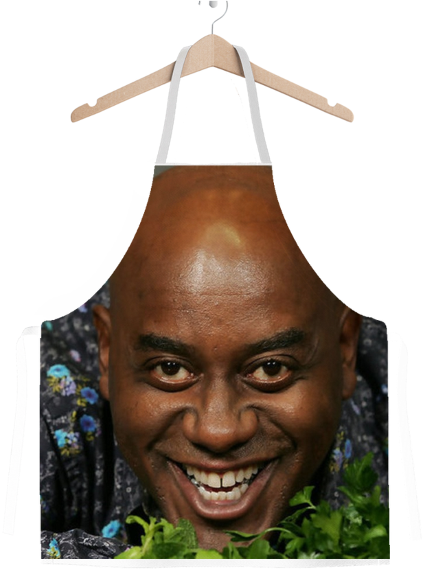 Ainsley Harriott ﻿classic Sublimation Adult Apron - Ainsley Harriott (900x900), Png Download