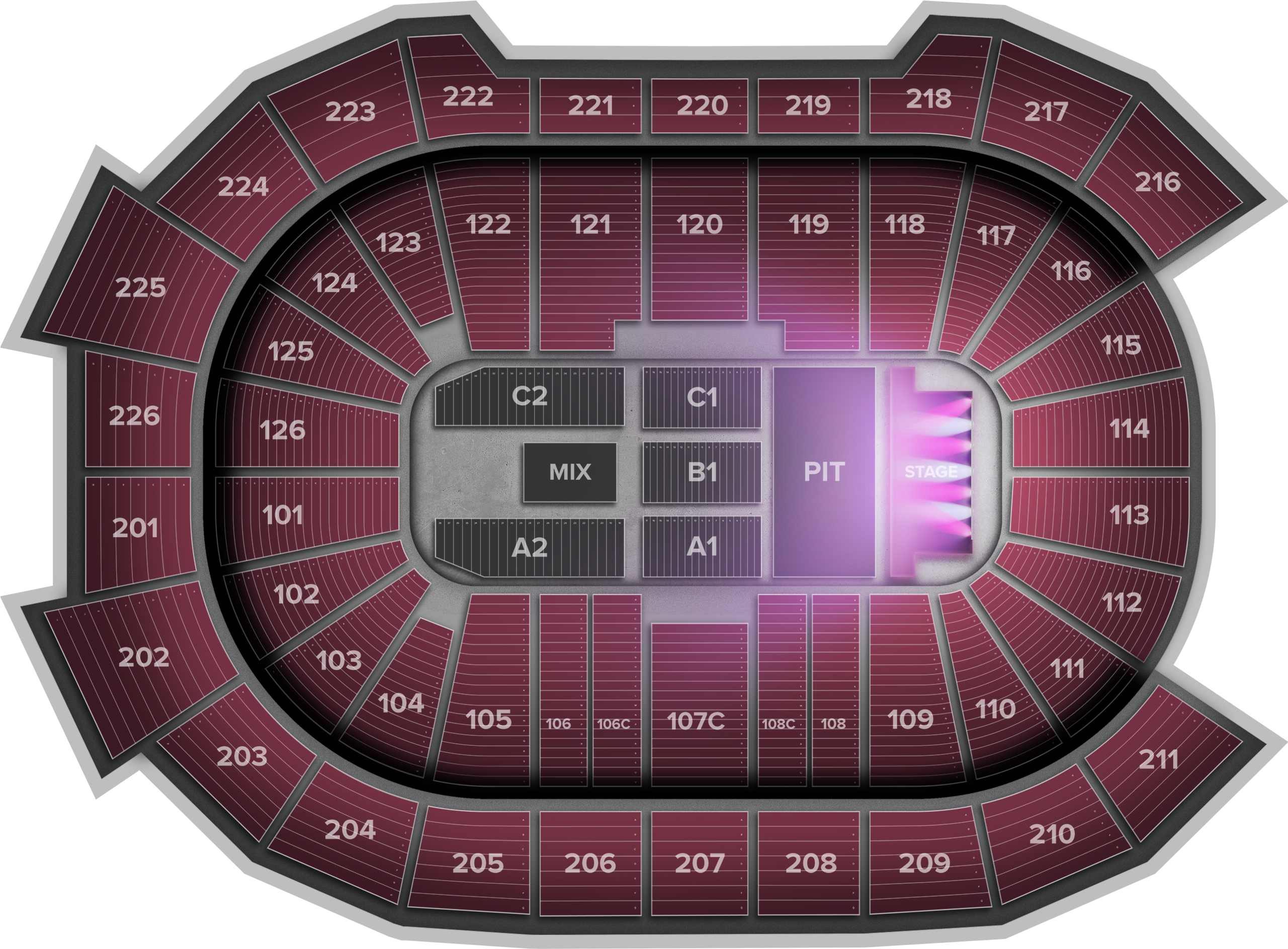 Giant Center - Soccer-specific Stadium (2560x1936), Png Download