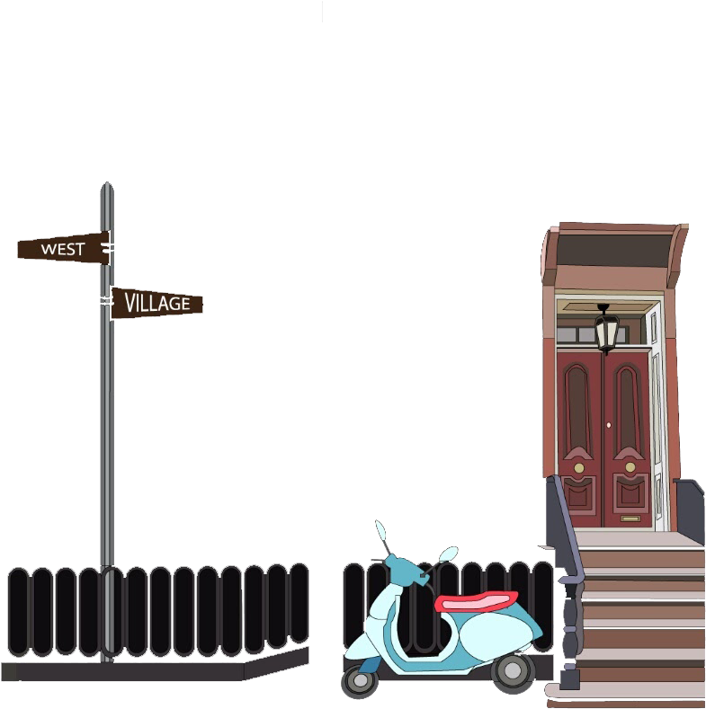 West Village Snapchat Geofilter - West Village Snapchat Filter (900x1392), Png Download
