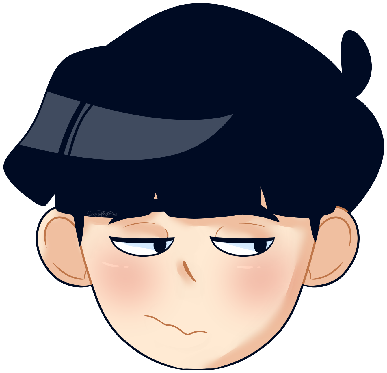Mob Head Sticker - Cartoon (1800x1800), Png Download