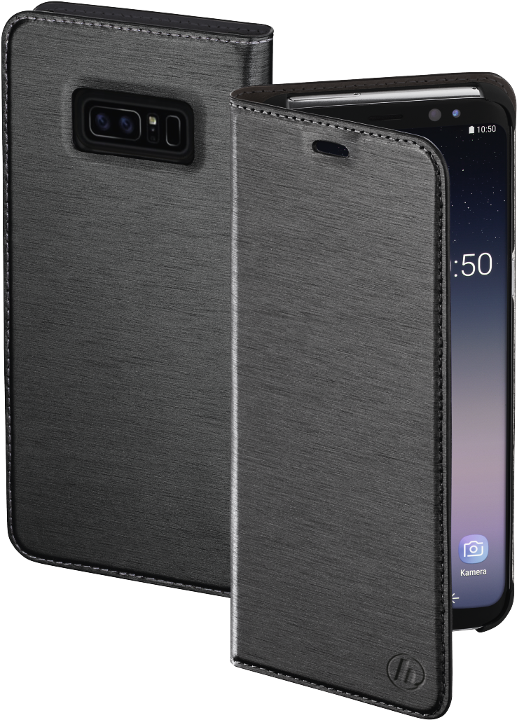 "slim" Booklet For Samsung Galaxy Note 8, Dark Grey - Smartphone (1100x1100), Png Download