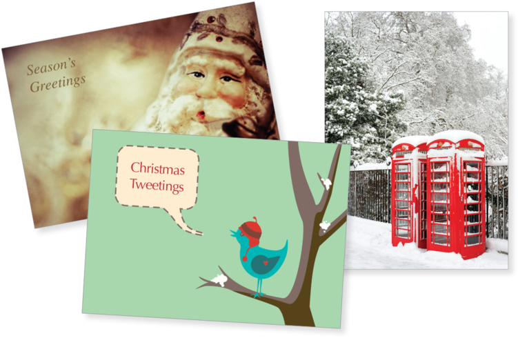 Christmas Cards For Your Business - Christmas Tree (800x520), Png Download