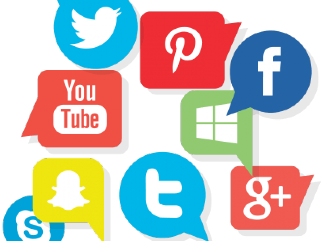 B2b Clipart Peer Counseling - Social Media Logos 2019 (640x480), Png Download