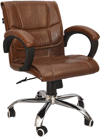 Revolving Chair - Office Chair (500x627), Png Download