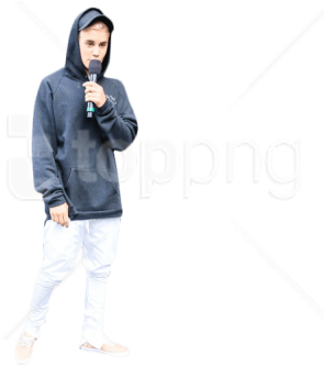 Free Png Justin Bieber Singing Png - Girl (850x437), Png Download