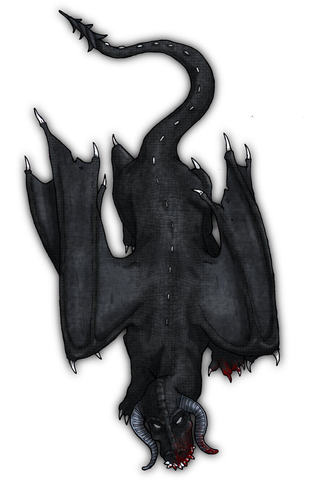 45311-dragon Black - Dragon (1120x1680), Png Download