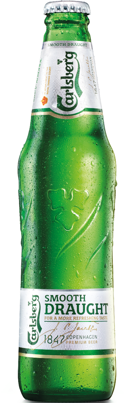 Carlsberg Hong Kong Product Portfolio » Carlsberg » - Carlsberg Smooth Draught Bottle (829x1396), Png Download