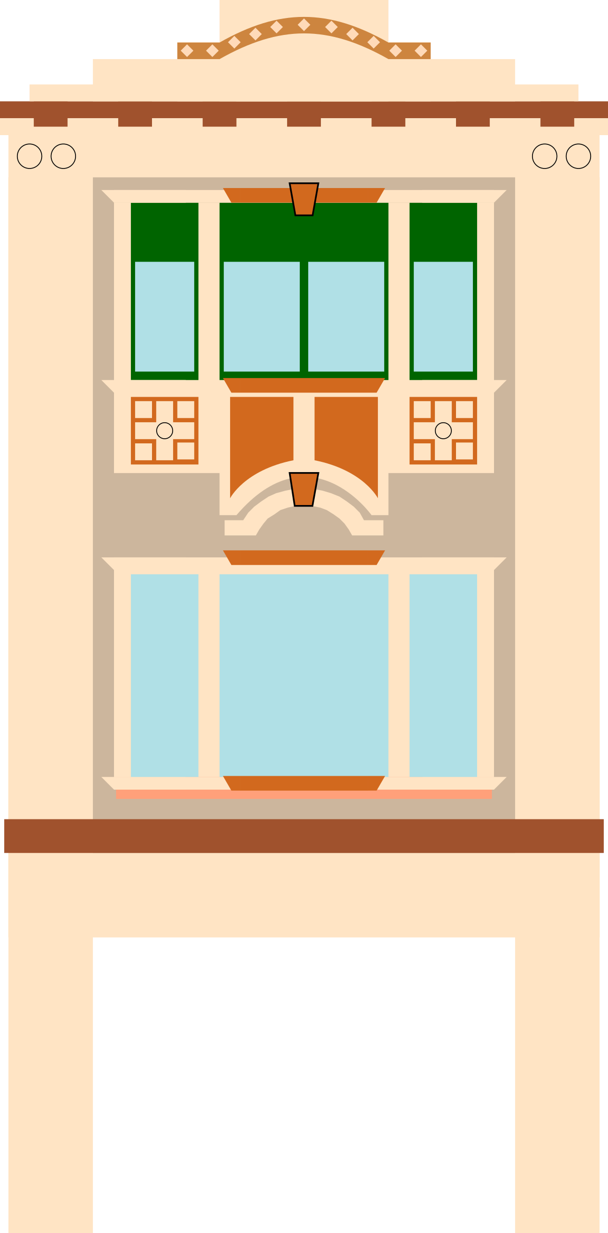 This Free Icons Png Design Of Shop House (1184x2400), Png Download