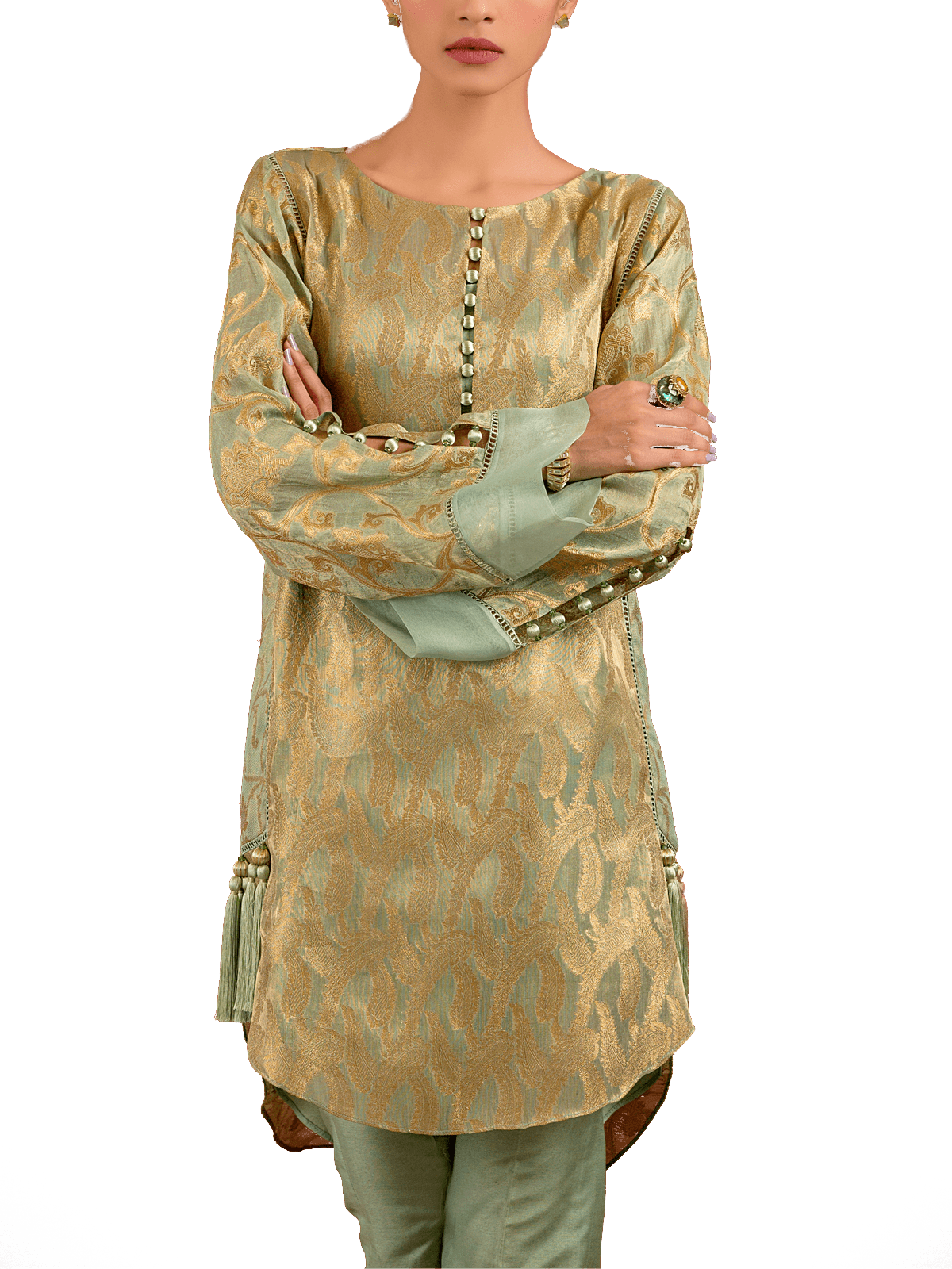 Jolie Green V=1496243937 - Fashion Model (1200x1600), Png Download