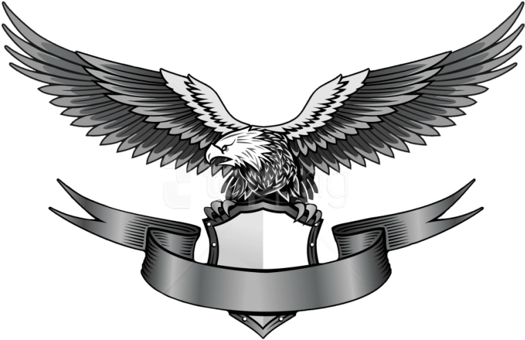 Free Png Shield With Wings Png Png Image With Transparent - Eagle Png (850x681), Png Download