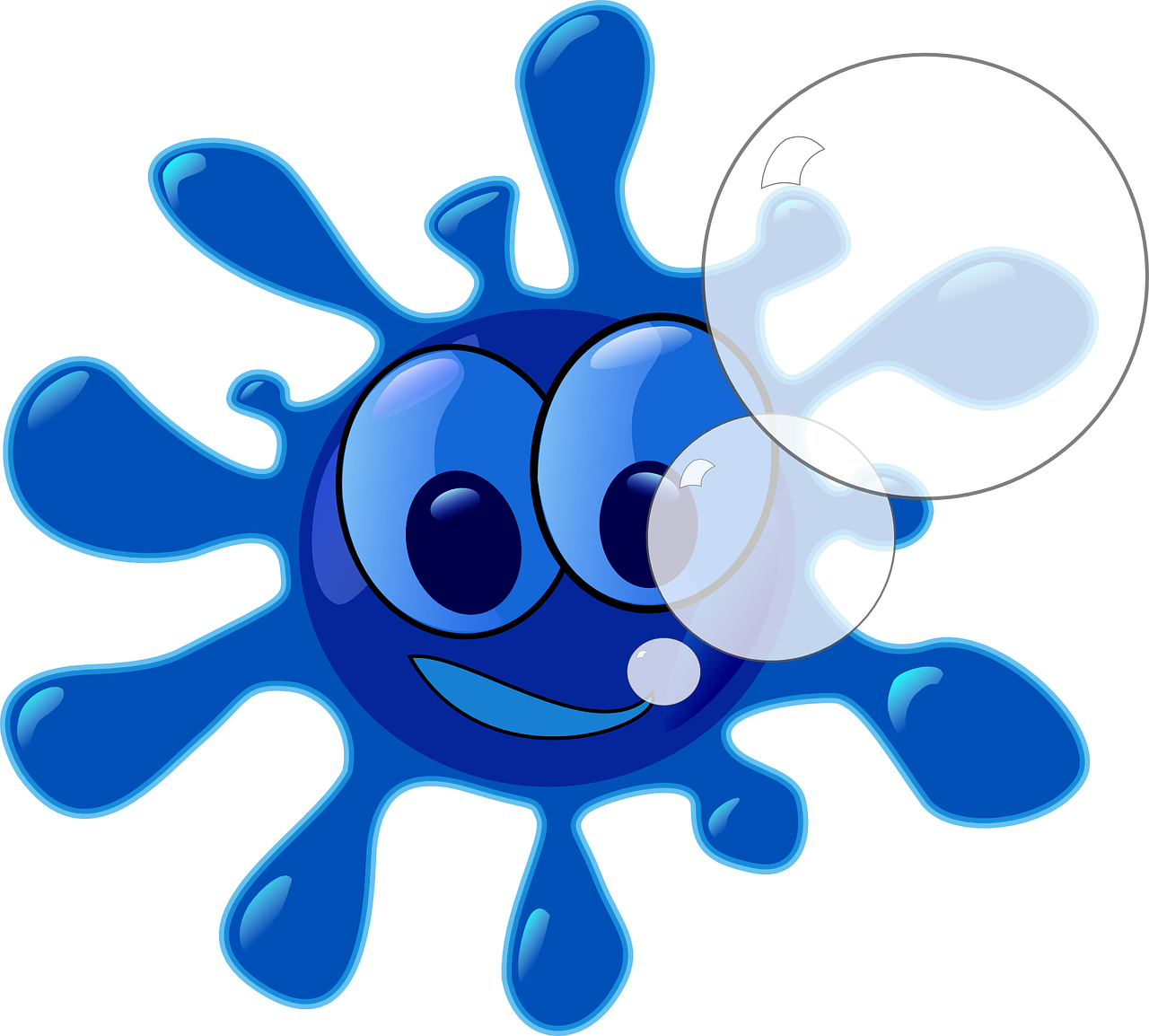 Blood Spatter Clip Art (1280x1154), Png Download