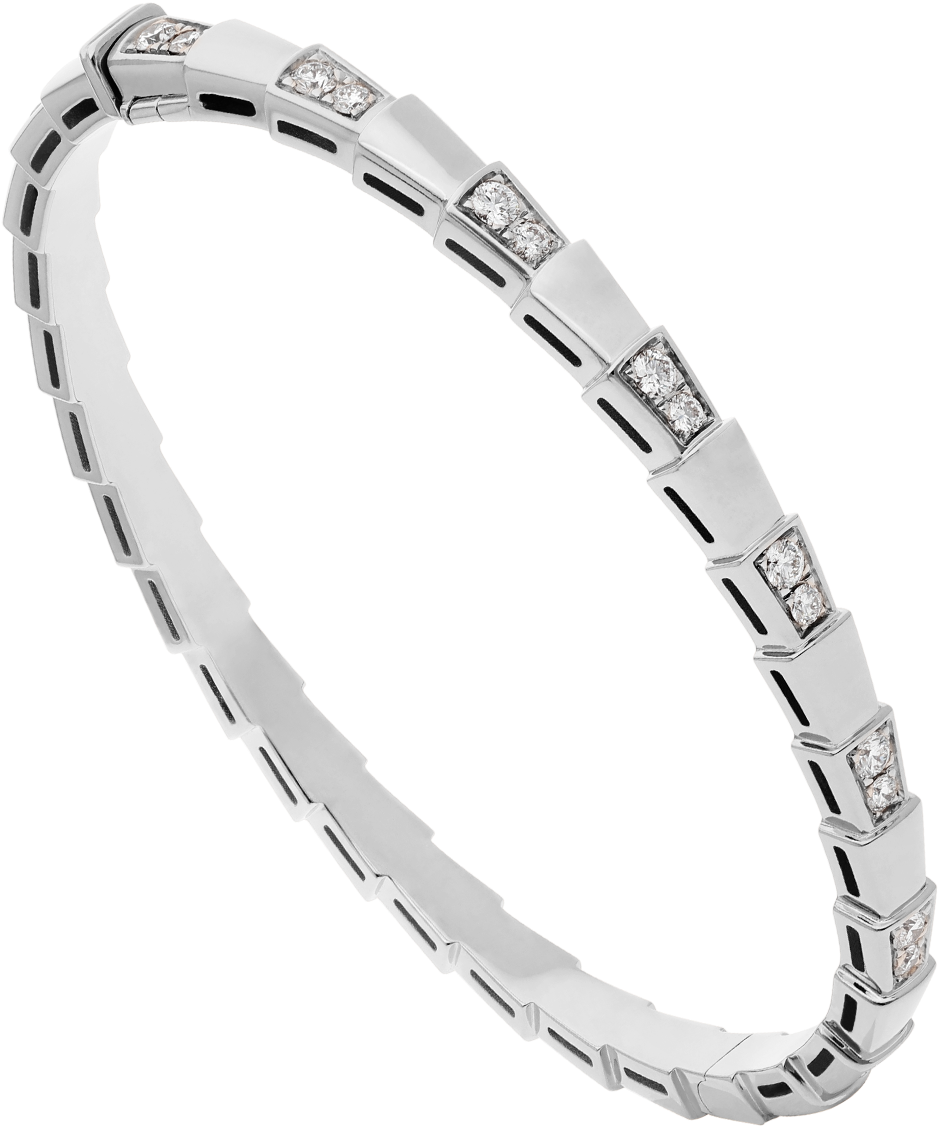 Serpenti Bracelet - Bvlgari Serpenti Bracelet Rose Gold (1800x1405), Png Download