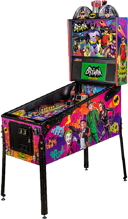 Batman66 - Metallica Pinball Machine (600x872), Png Download