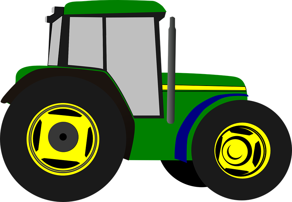 Tractor Clip Art (960x665), Png Download