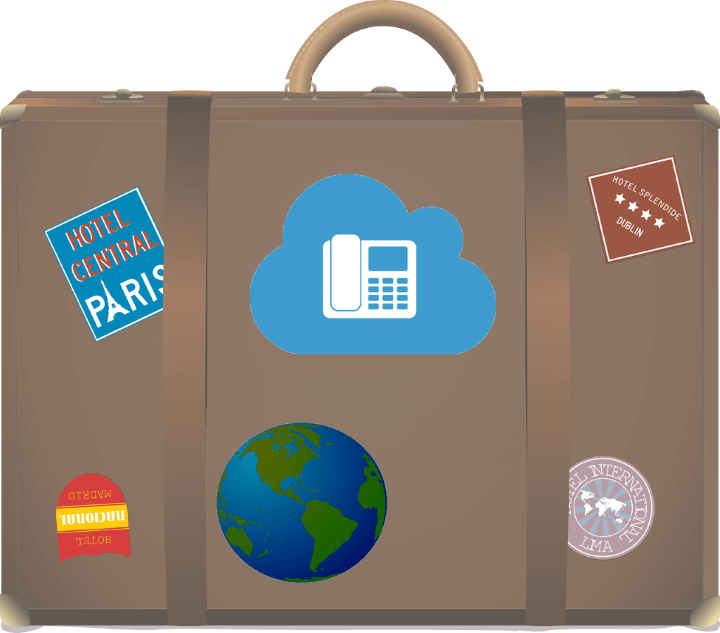 Traveling With Voip - Travel (720x633), Png Download