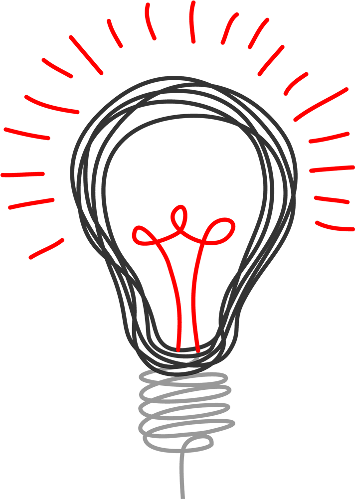 About Tedx - Idea Light Bulb Png (1000x1000), Png Download