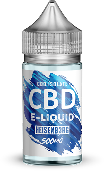 500mg Heisenberg Cbd E Liquid - Salty Man Juiced Apple (600x600), Png Download