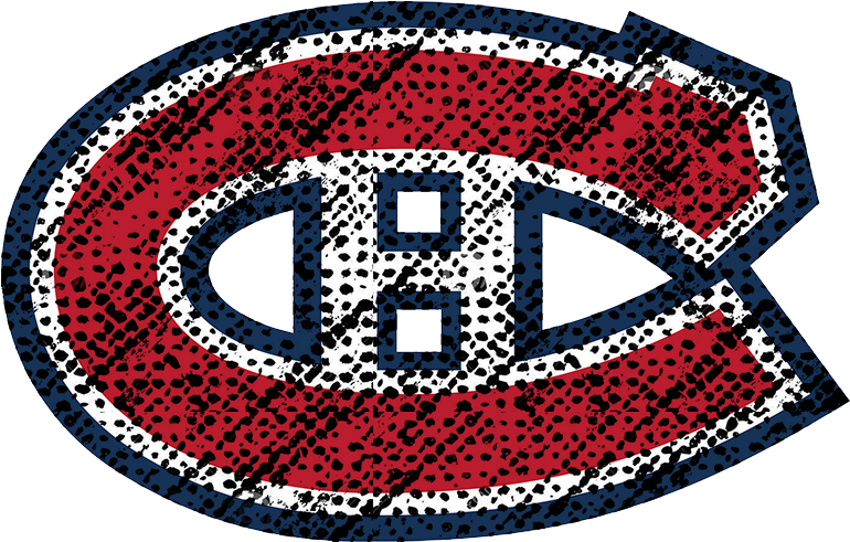 Montreal Canadiens 1956-present Primary Logo Distressed - Montreal Canadiens (822x1086), Png Download