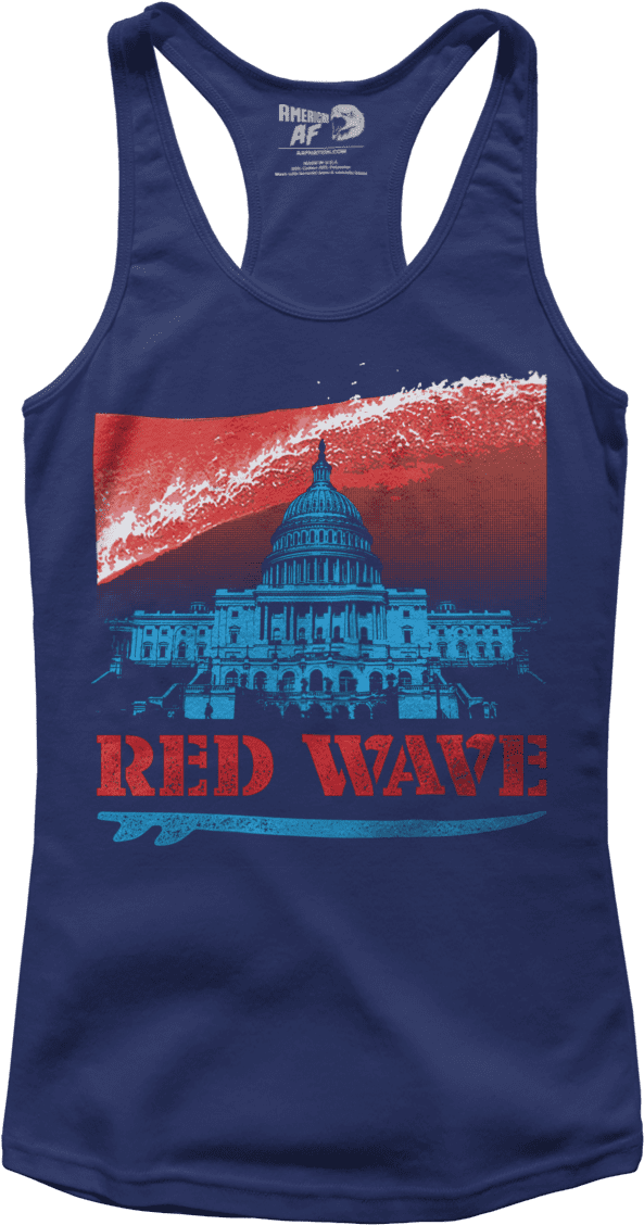 Red Wave V1 - Donald Trump (1200x1200), Png Download