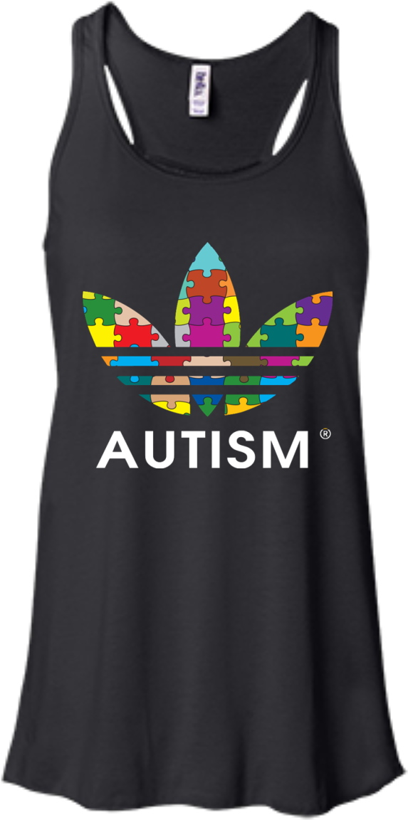 Autism Adidas Logo Autism Awareness Day T Shirts - I M A Dogaholic Disney (1155x1155), Png Download